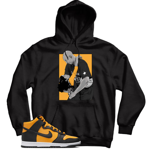 Dunk High Reverse Goldenrod hoodie