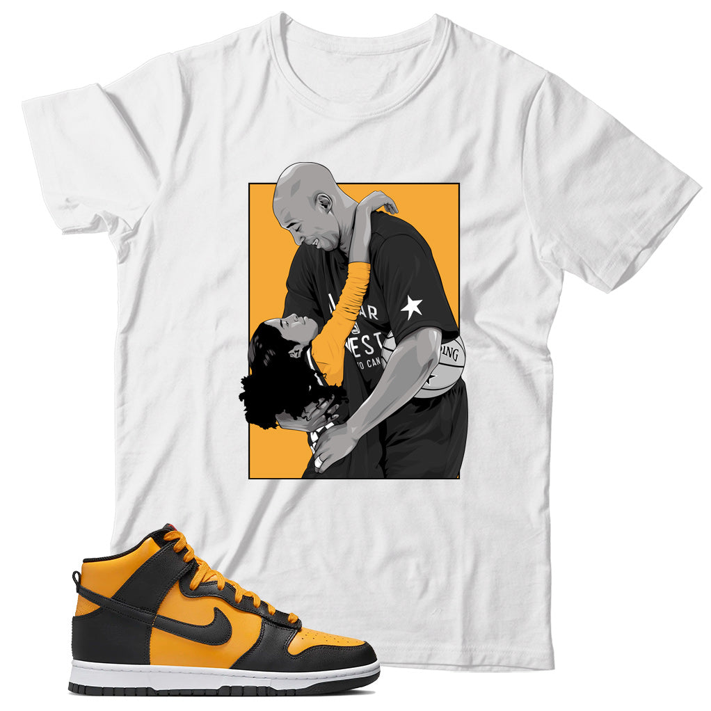 Dunk High Bruce Lee shirt