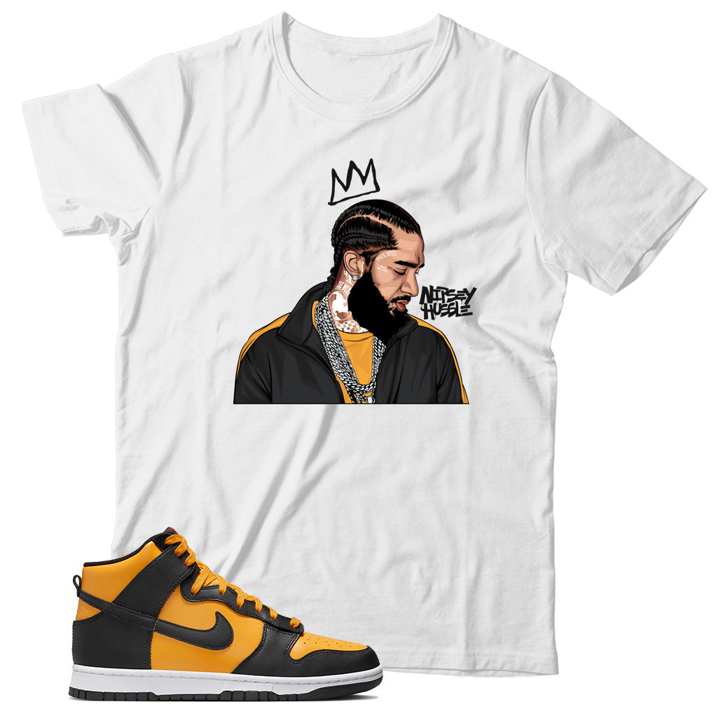 Dunk High Bruce Lee shirt