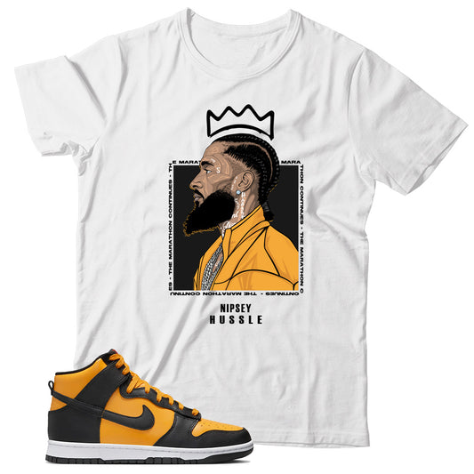 Dunk High Bruce Lee shirt