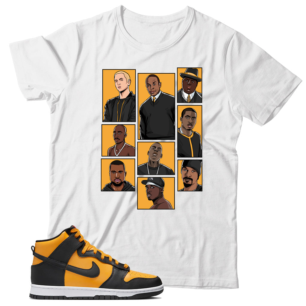 Dunk High Bruce Lee shirt