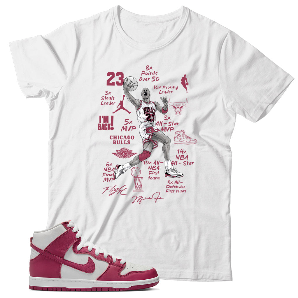 Dunk High Sweet Beet shirt