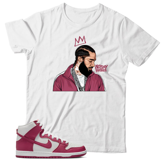 Dunk High Sweet Beet shirt