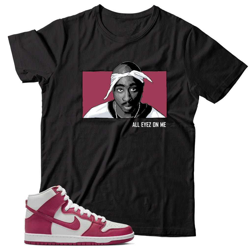 Sweet Beet dunks shirt