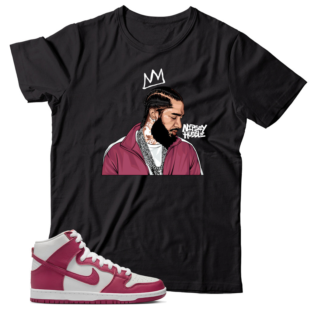 Dunk High Sweet Beet shirt