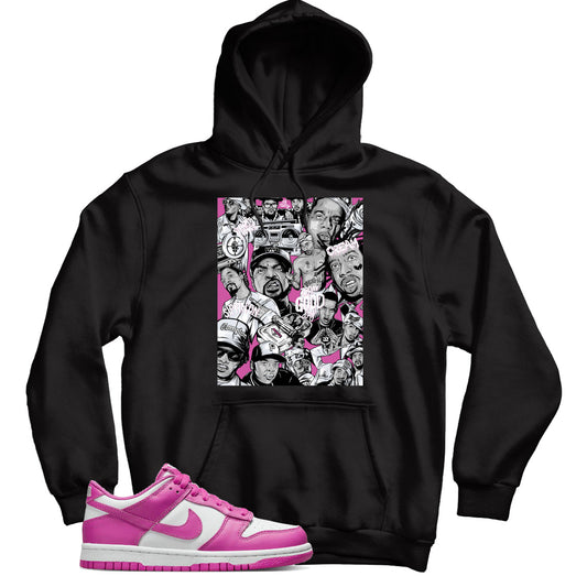 hoodie match Dunk Low Active Fuchsia