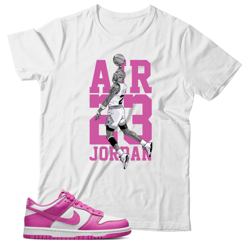 Nike Dunk Low Active Fuchsia shirt