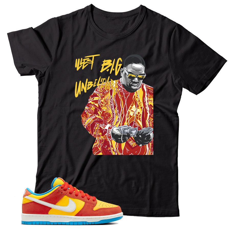 Dunk Low Bart Simpson shirt