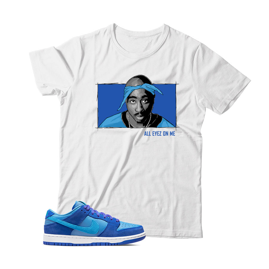 Dunk Low Blue Raspberry t shirt