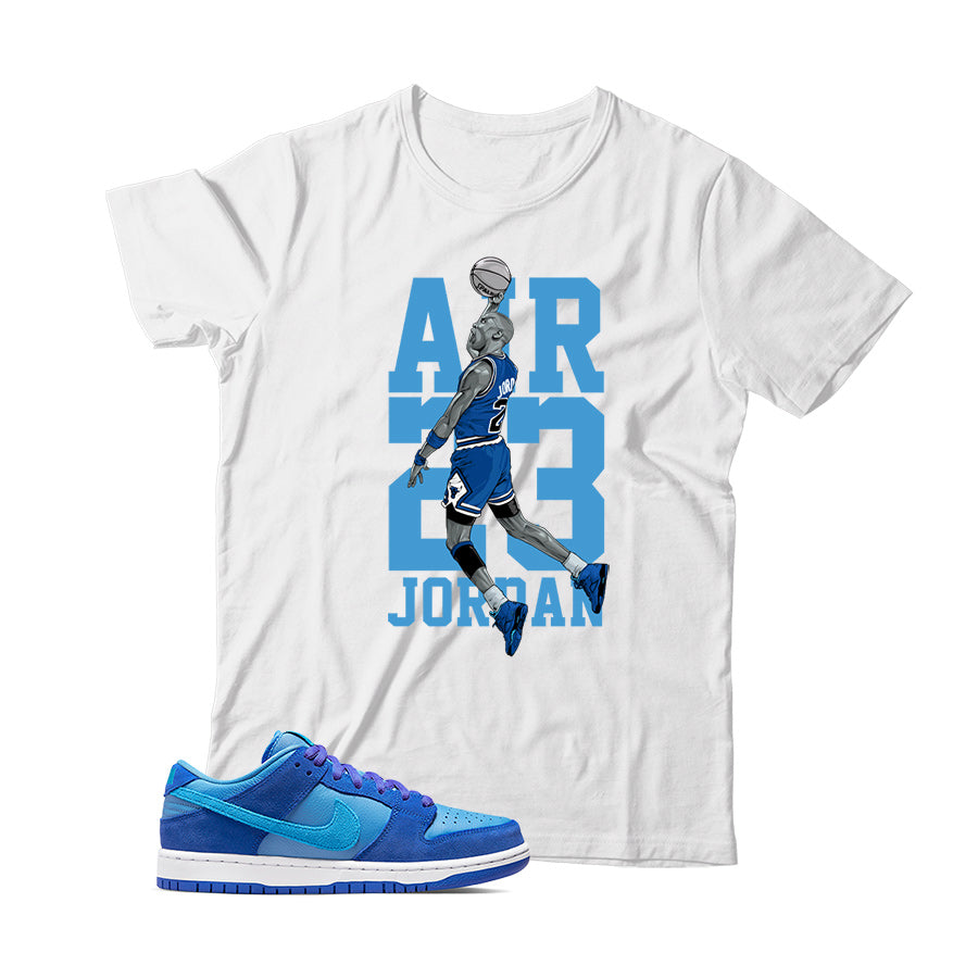 Dunk Low Blue Raspberry t shirt