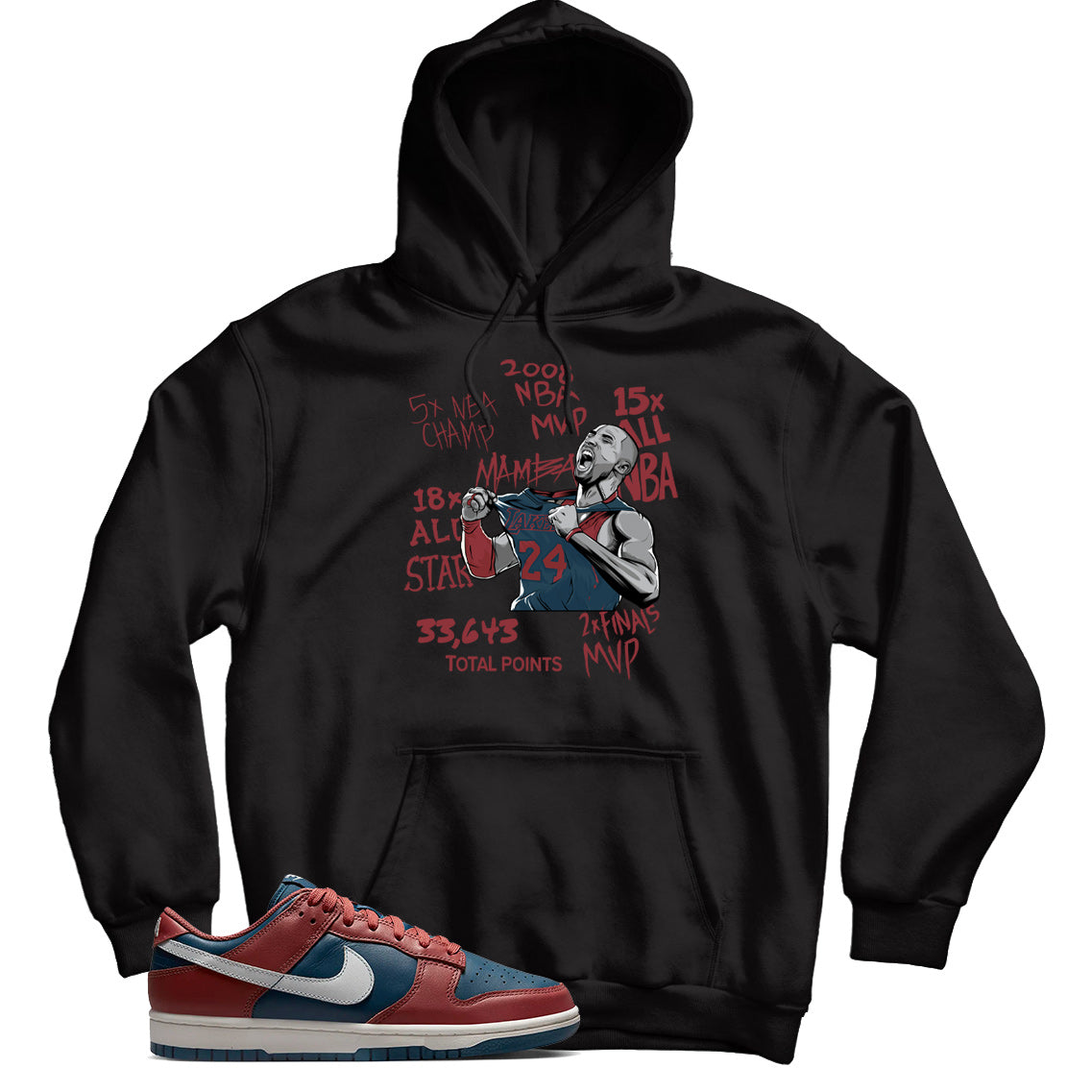 Nike Dunk Low Canyon Rust hoodie