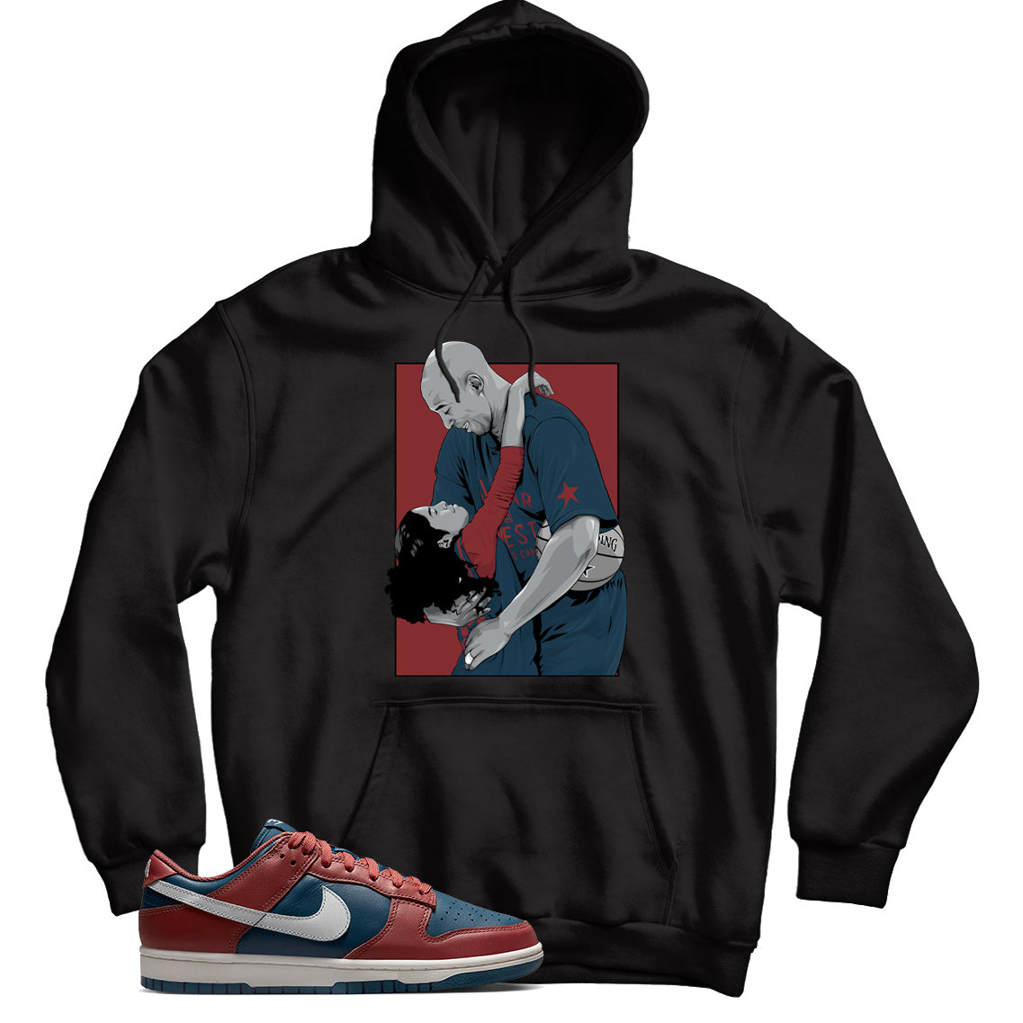Dunk Low Canyon Rust hoodie