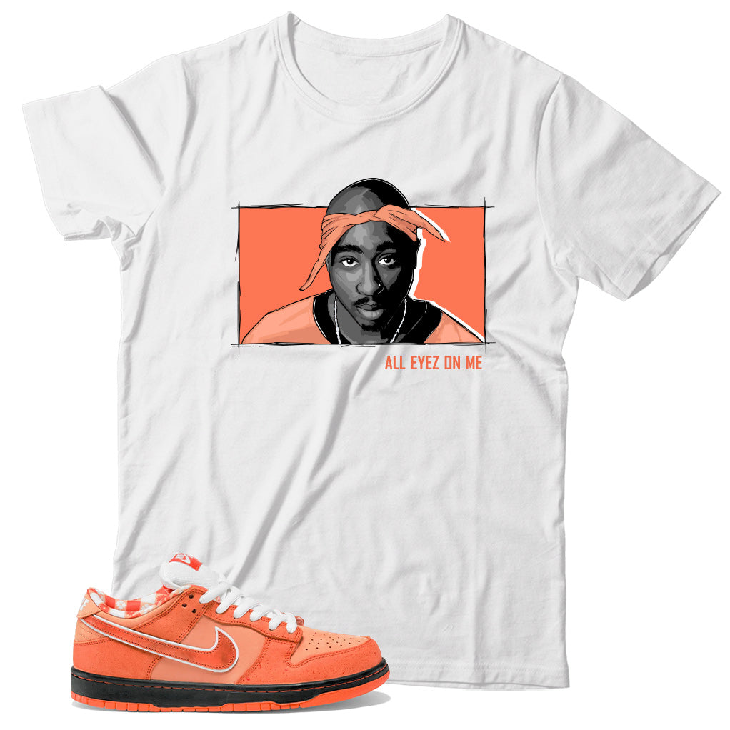 Nike Dunk Low Concepts Orange Lobster shirt