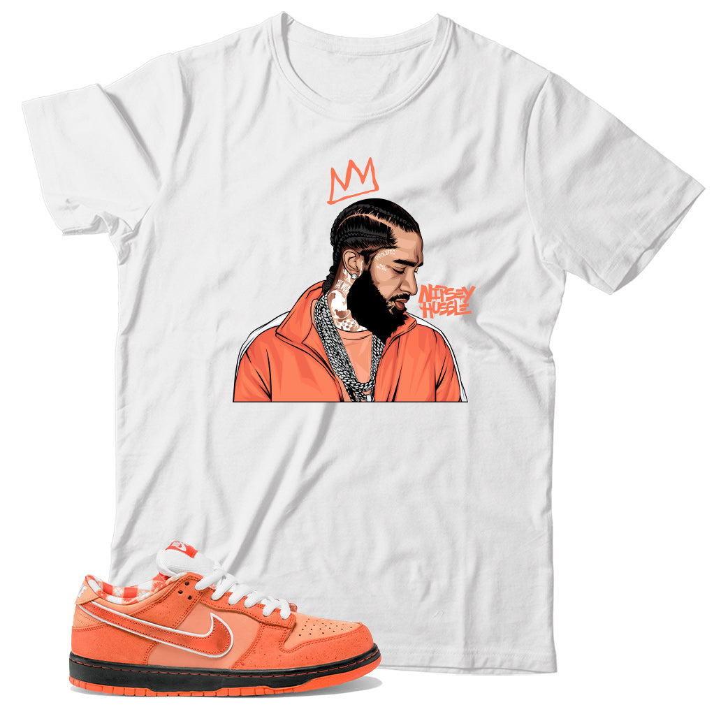 Dunk Low Orange Lobster shirt