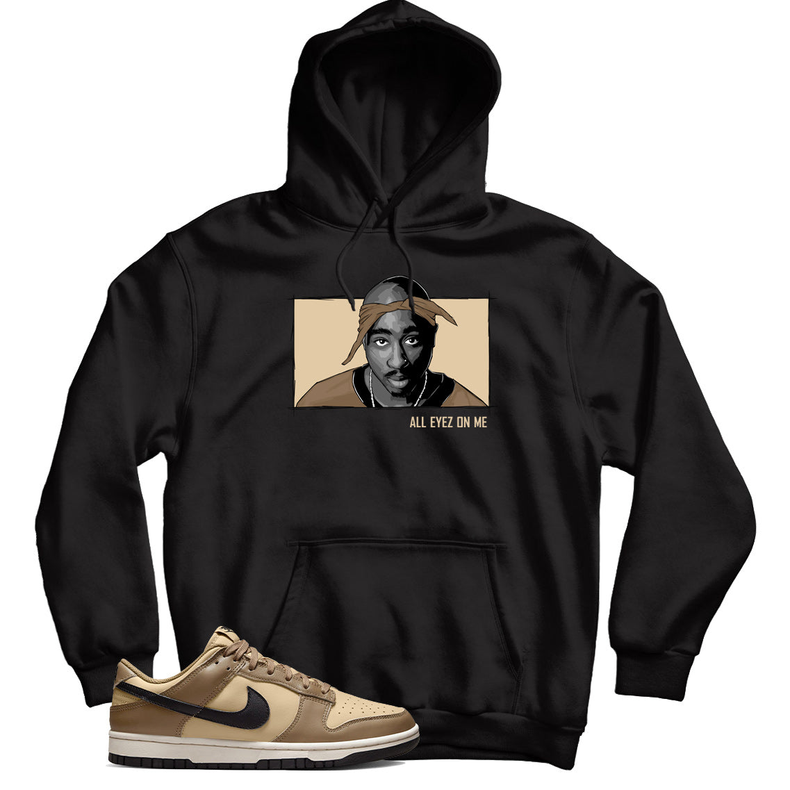 Dark Driftwood dunks hoodie