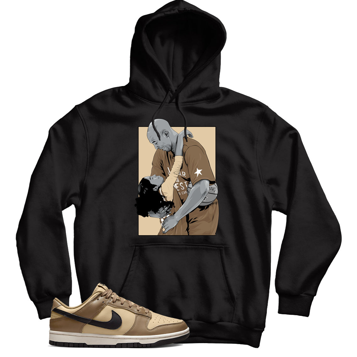 Dunk Low Dark Driftwood hoodie