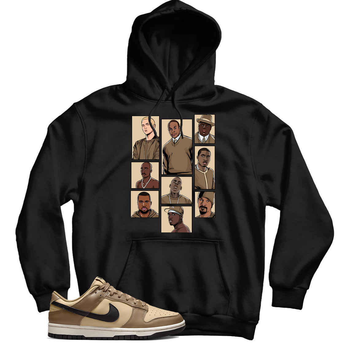 Dunk Low Dark Driftwood hoodie