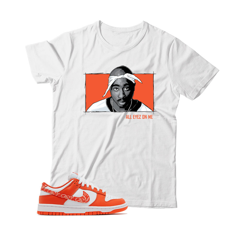 Dunk Low Paisley Orange shirt