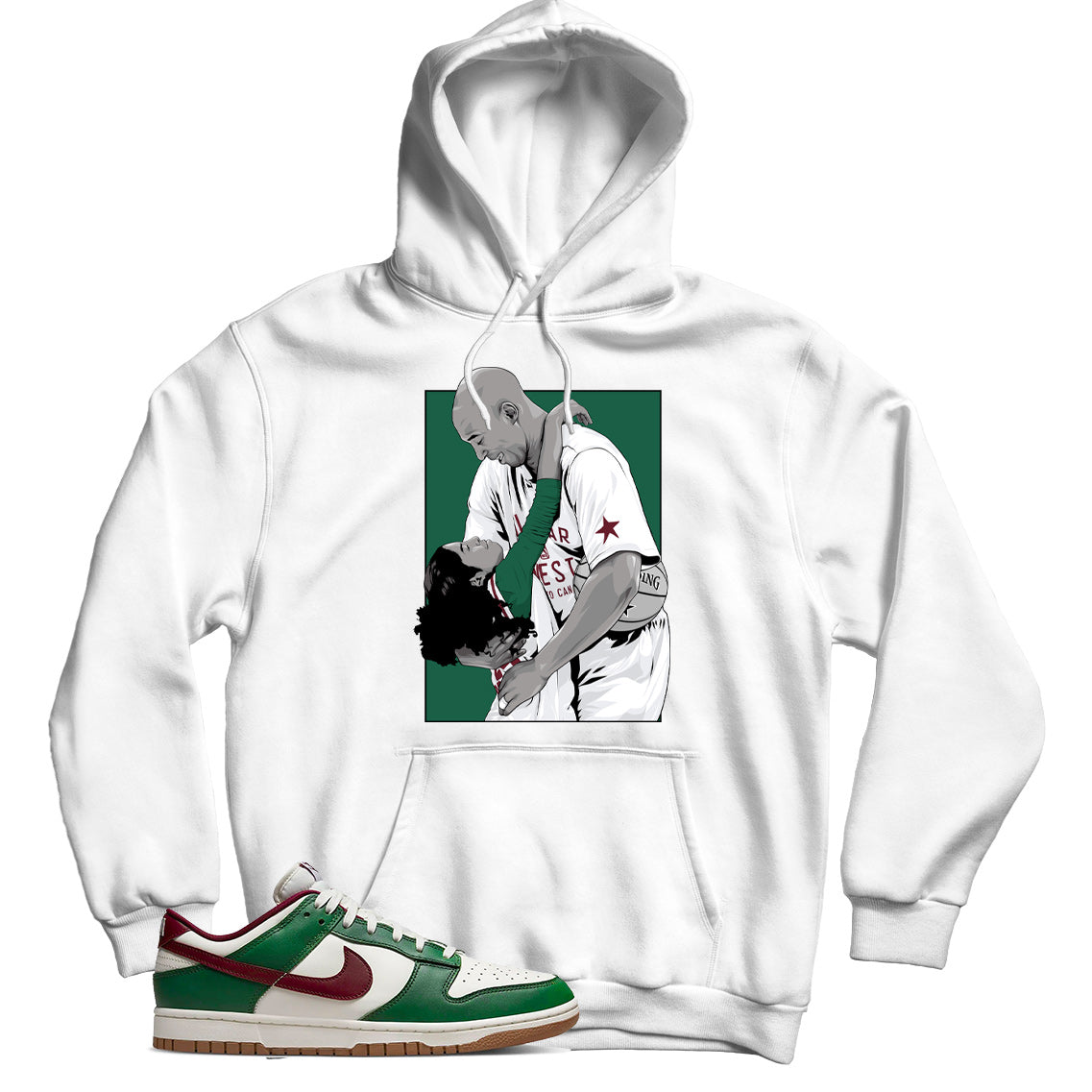 Dunk Low Gorge Green hoodie