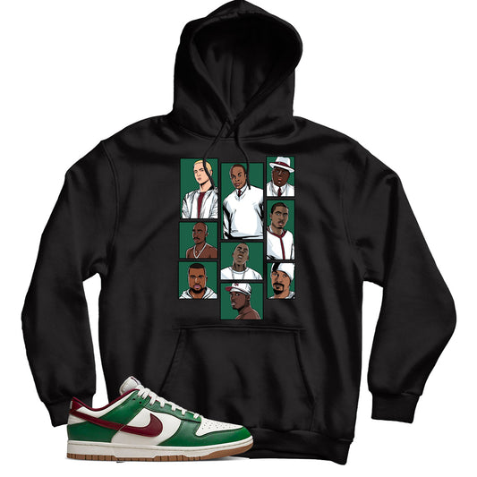 Dunk Low Gorge Green hoodie