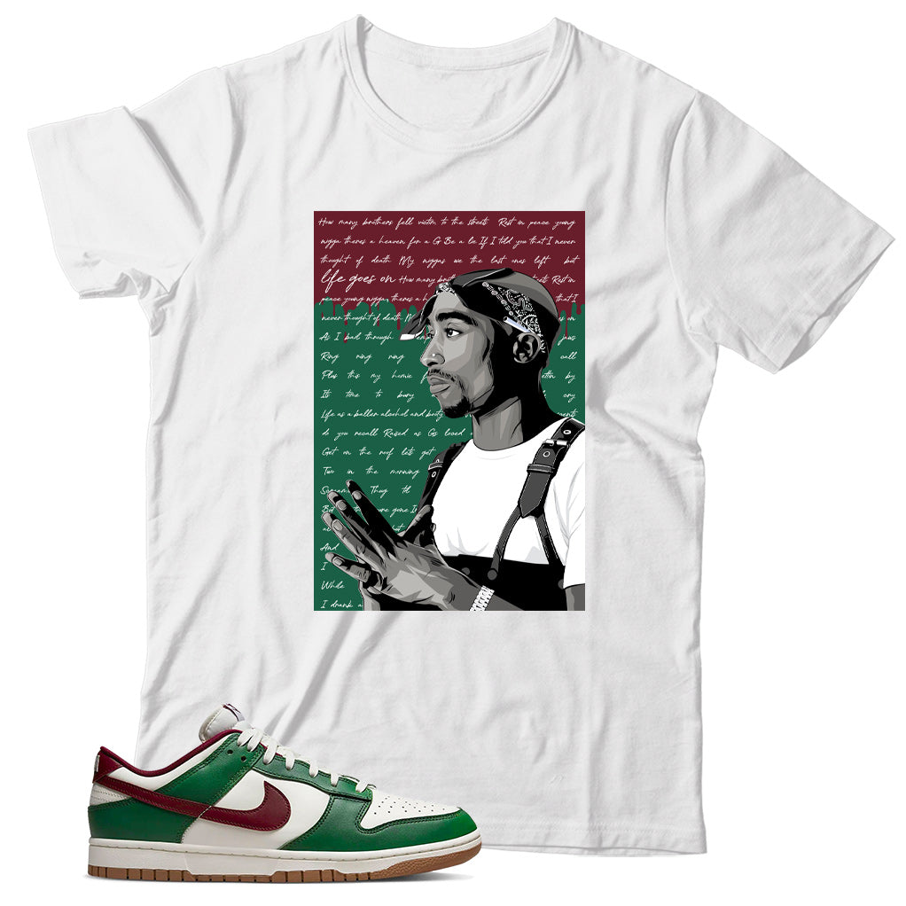 Dunk Low Gorge Green shirt