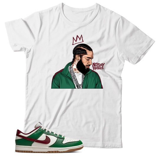 Dunk Low Gorge Green shirt