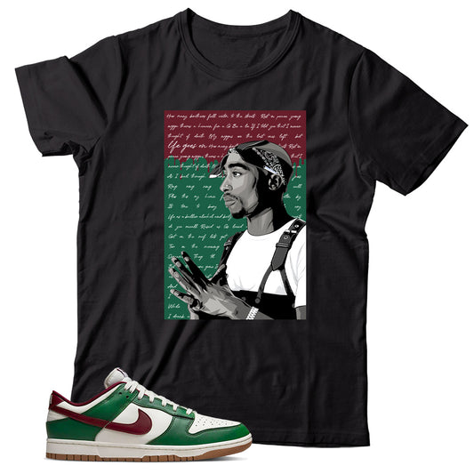 Dunk Low Gorge Green shirt