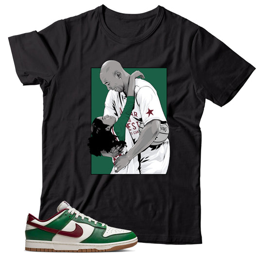 Dunk Low Gorge Green shirt
