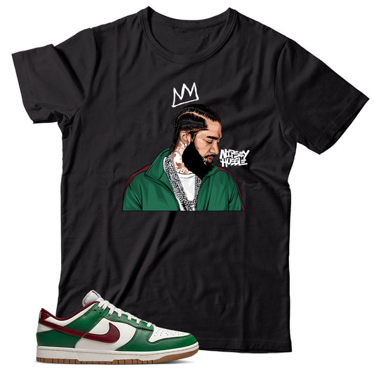 Dunk Low Gorge Green shirt