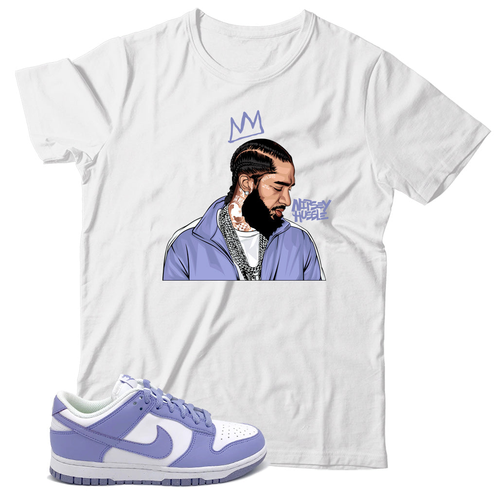 Dunk Low Lilac t shirt