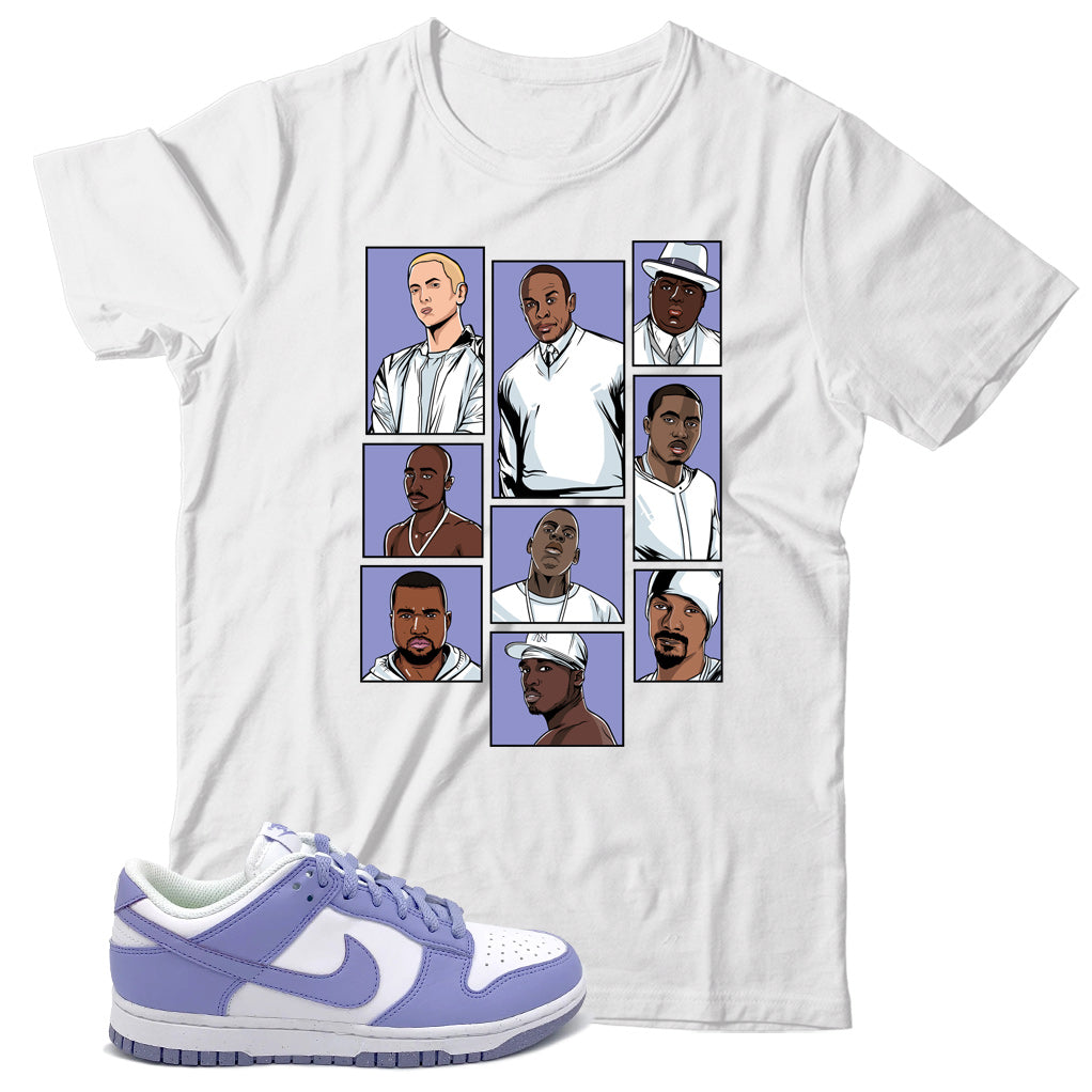 Dunk Low Lilac t shirt