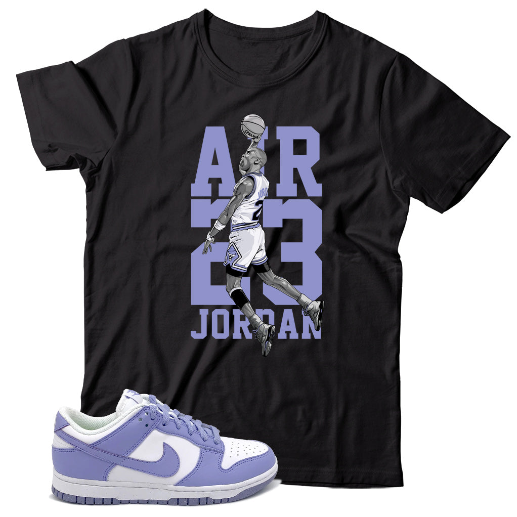 Nike Dunk Low Lilac shirt