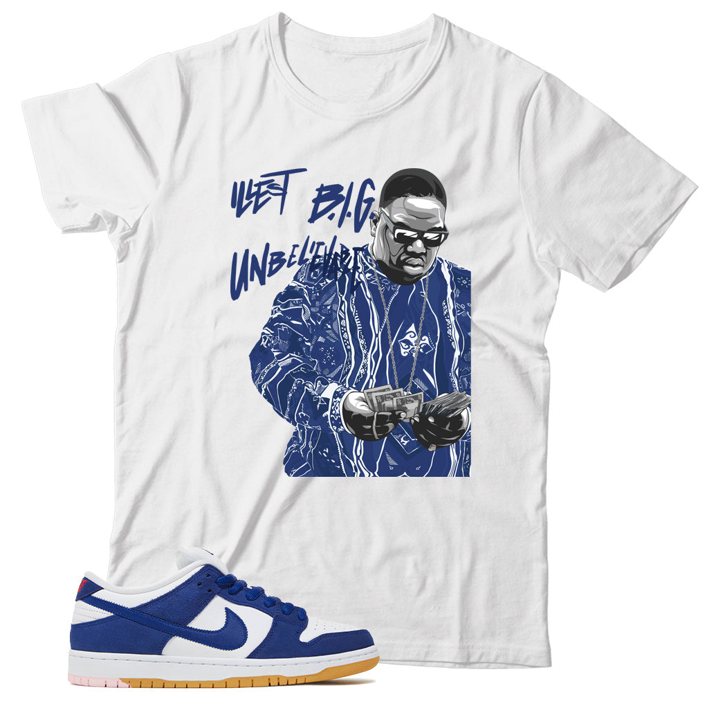 Dunk Low Dodgers shirt