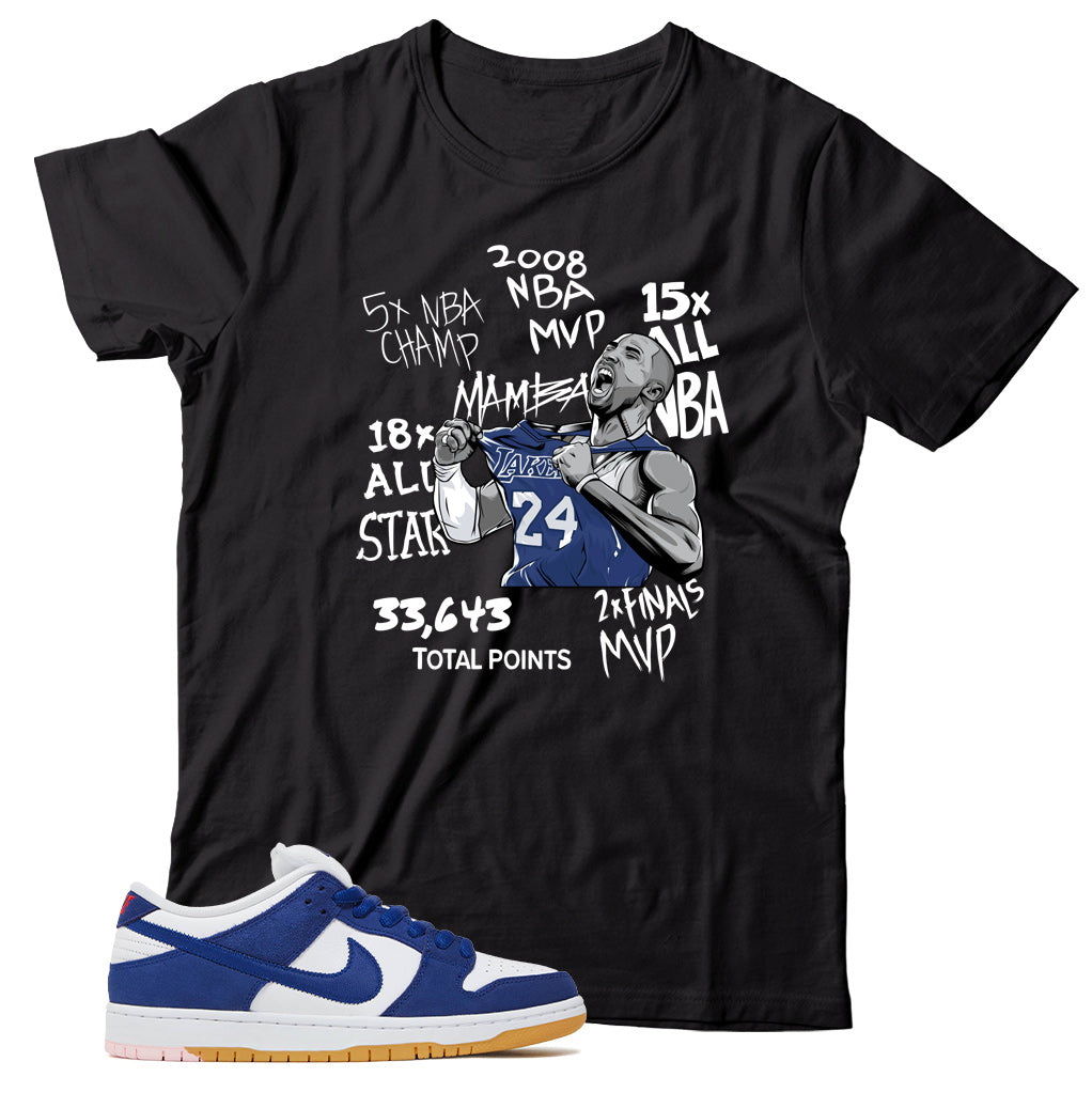 Dunk Low Dodgers shirt