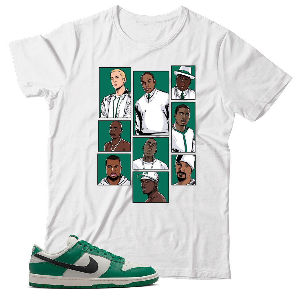 Dunk Low Malachite shirt