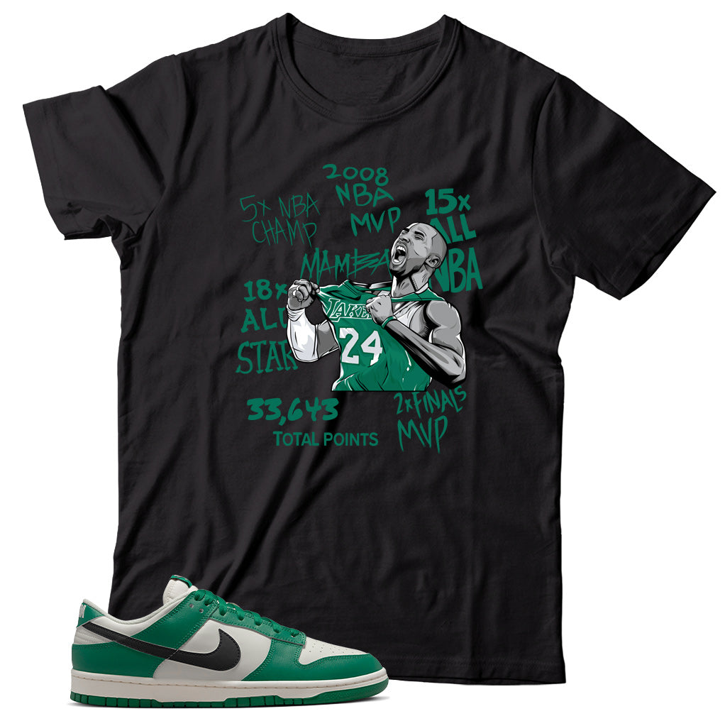 Dunk Low Malachite Green shirt