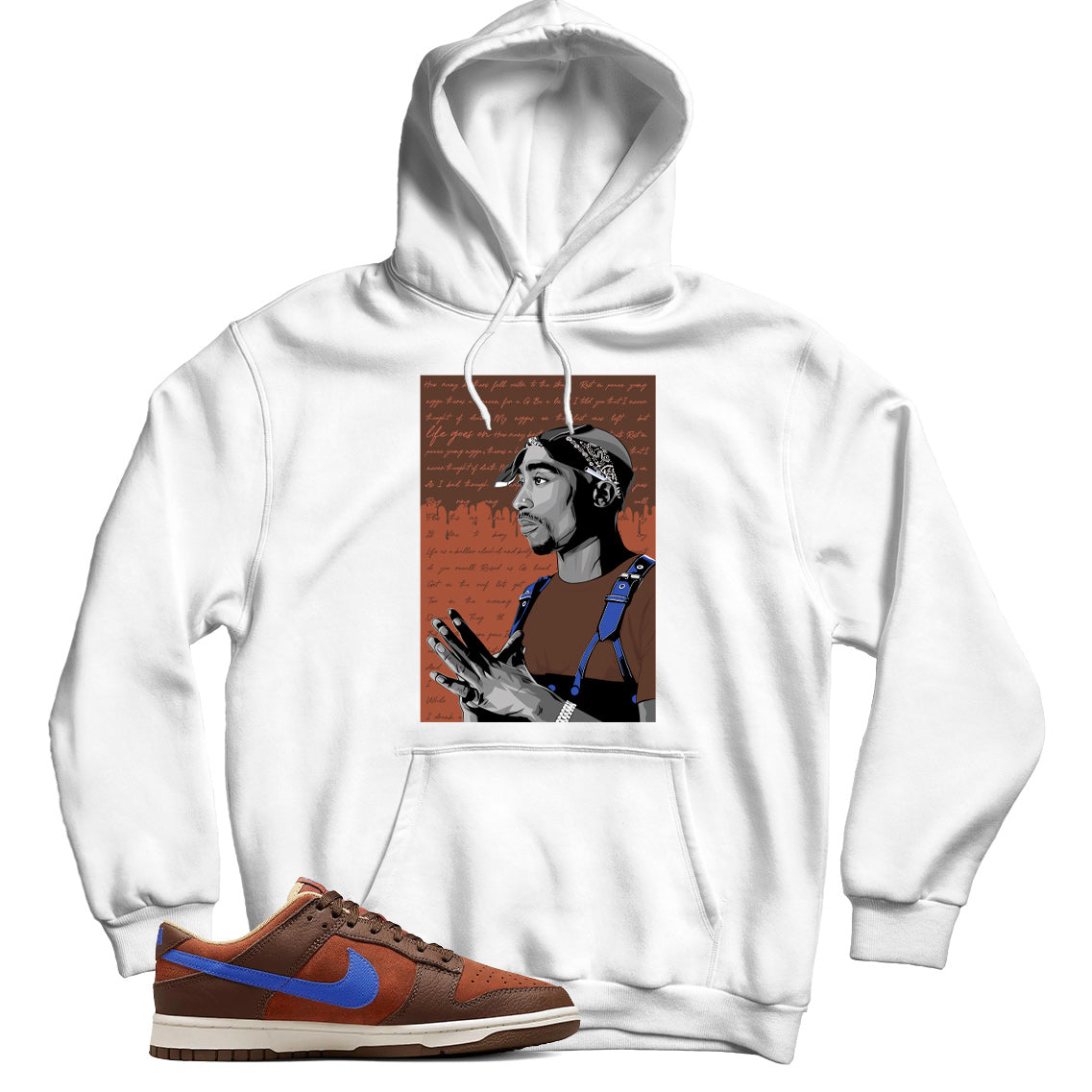 Dunk Low Mars Stone hoodie