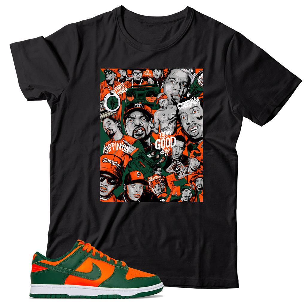 Miami Hurricanes dunks shirt