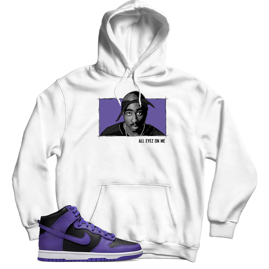 Dunk High Psychic Purple hoodie