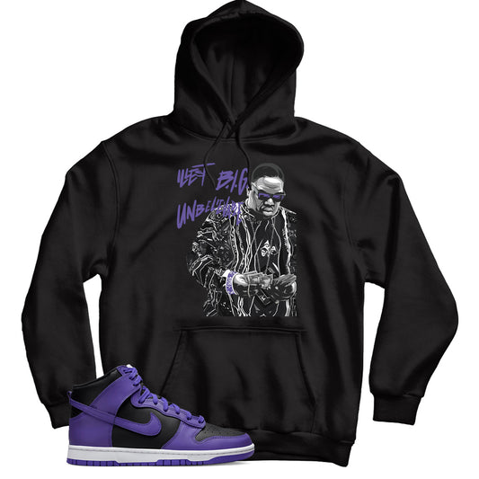 hoodie match Dunk High Psychic Purple
