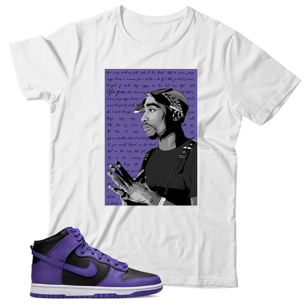 Dunk High Psychic Purple shirt