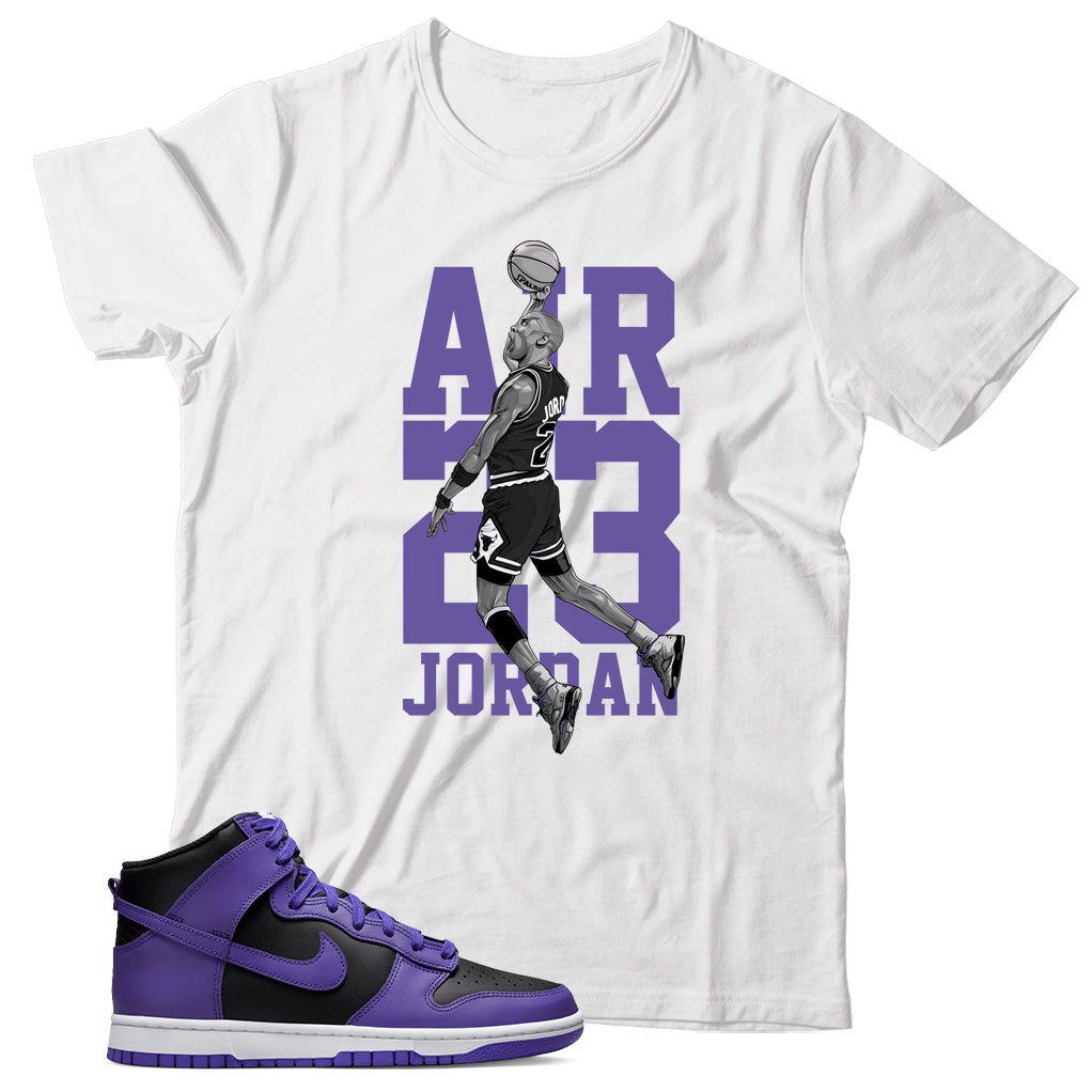 Dunk High Psychic Purple shirt