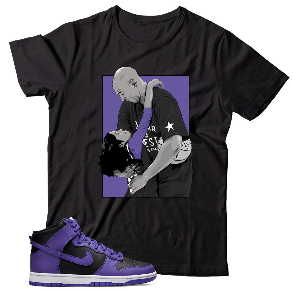 Dunk High Psychic Purple shirt