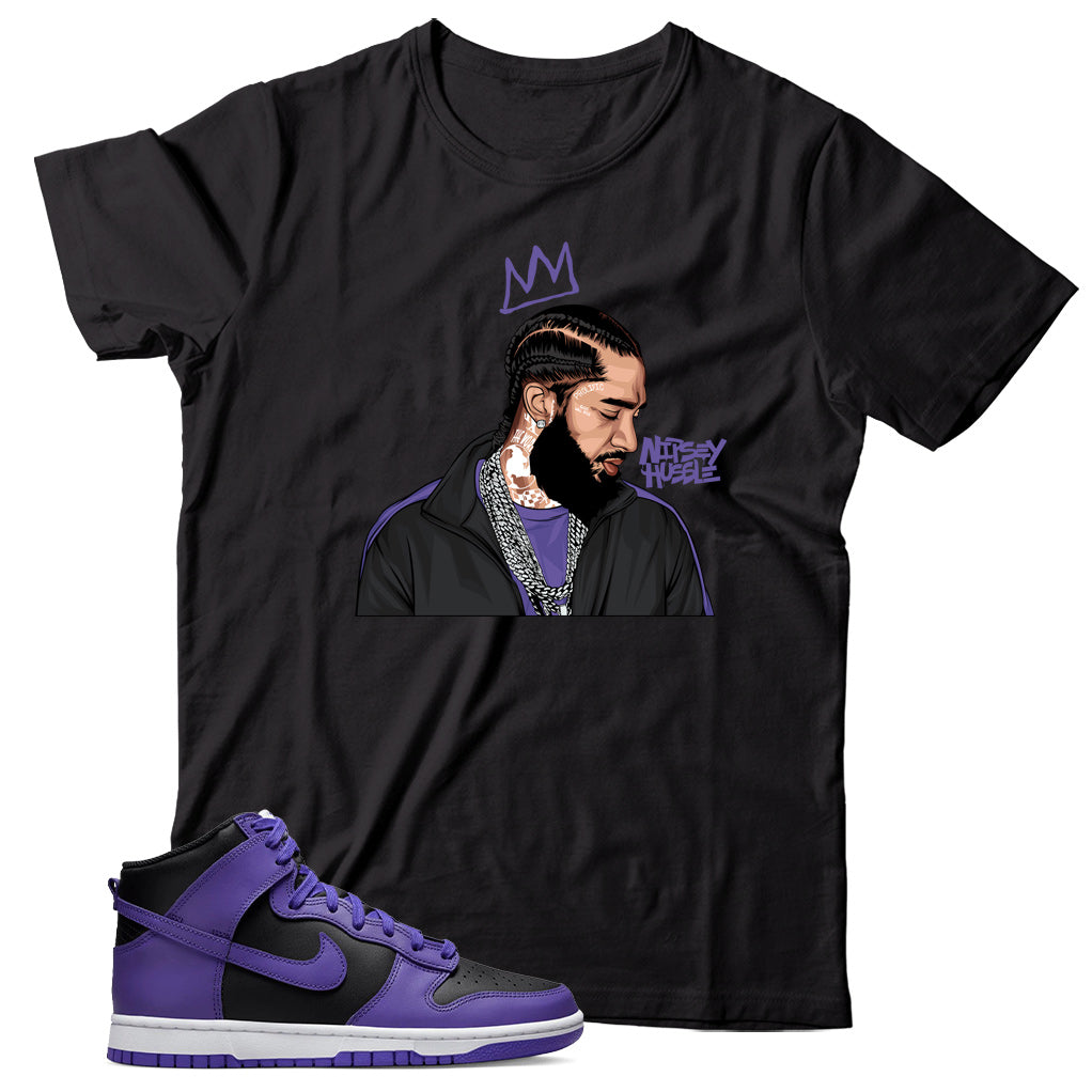 Dunk High Psychic Purple shirt