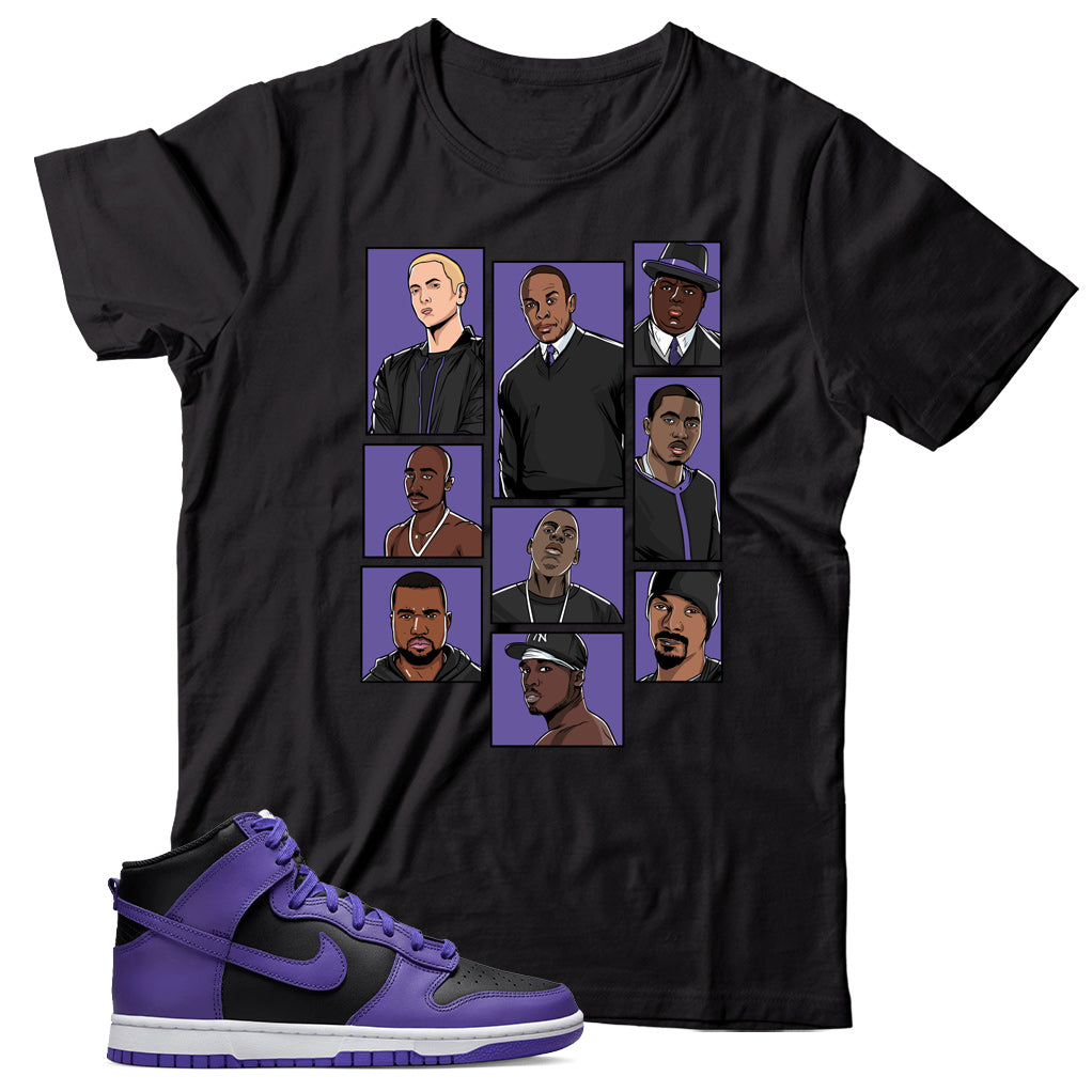 Dunk High Psychic Purple shirt