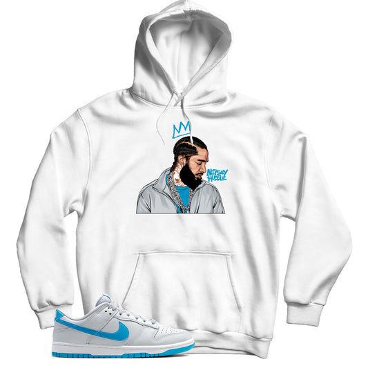 Dunk Low Light Blue 2023 hoodie