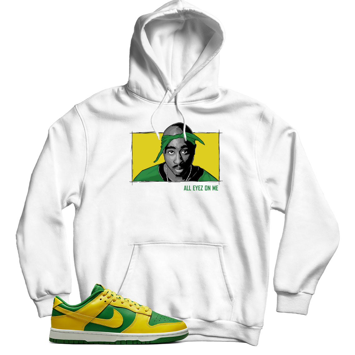 Dunk Low Reverse Brazil hoodie