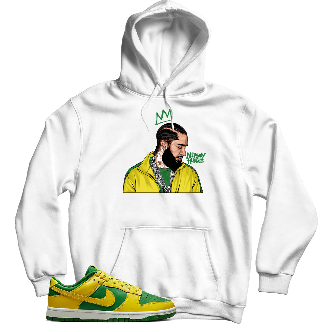 Dunk Low Reverse Brazil hoodie