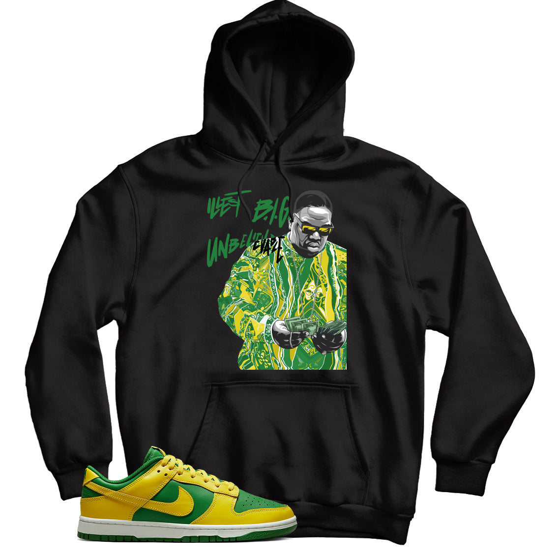 Dunk Low Reverse Brazil hoodie