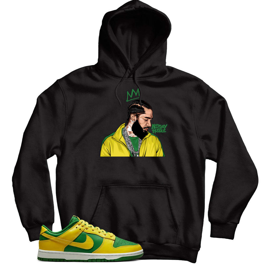 Dunk Low Reverse Brazil hoodie